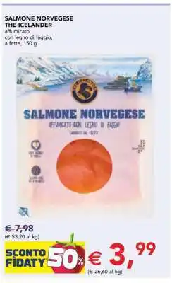 Esselunga Salmone Norvegese The Icelander offerta