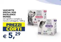 Esselunga VASCHETTE SPECIAL DOG EXCELLENCE MONGE offerta