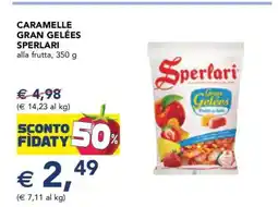 Esselunga Caramelle Gran Gelées Sperlari offerta