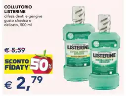Esselunga Collutorio Listerine offerta