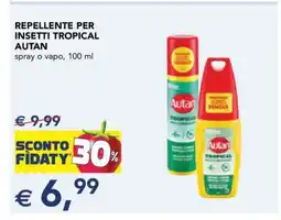 Esselunga REPELLENTE PER INSETTI TROPICAL AUTAN offerta
