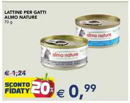 Esselunga Lattine per gatti Almo Nature offerta