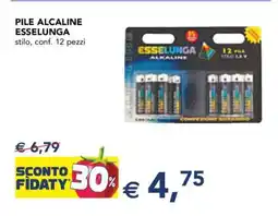Esselunga PILE ALCALINE ESSELUNGA offerta