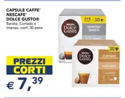 Esselunga CAPSULE CAFFÉ NESCAFÉ DOLCE GUSTO offerta