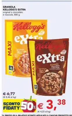 Esselunga GRANOLA KELLOGG'S EXTRA offerta