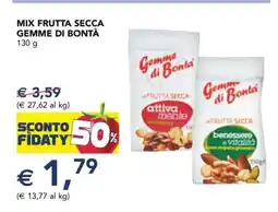 Esselunga MIX FRUTTA SECCA GEMME DI BONTÀ offerta