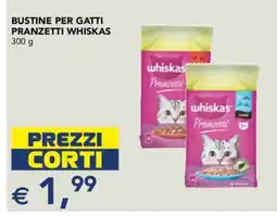 Esselunga Bustine per Gatti Pranzetti Whiskas offerta