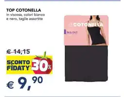 Esselunga TOP COTONELLA offerta
