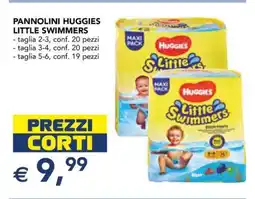Esselunga PANNOLINI HUGGIES LITTLE SWIMMERS offerta