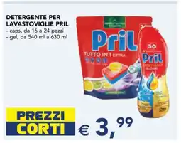 Esselunga Detergente per lavastoviglie Pril offerta