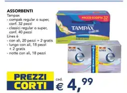 Esselunga ASSORBENTI offerta