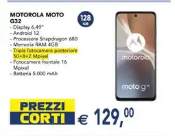 Esselunga MOTOROLA MOTO G32 offerta
