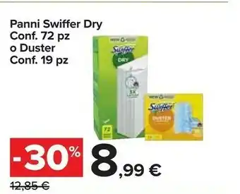 Carrefour Market Panni dry confezione 72 pz offerta
