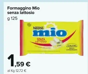 Carrefour Market Formaggio senza lattosio g 125 offerta