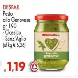 Despar DESPAR Pesto alla Genovese offerta