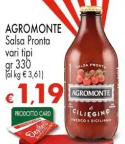 Despar AGROMONTE Salsa Pronta vari tipi offerta