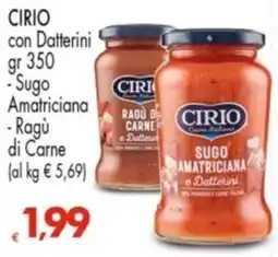Despar CIRIO con Datterini offerta