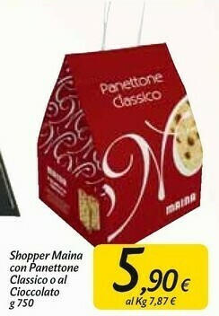 Carrefour Market Panettone offerta