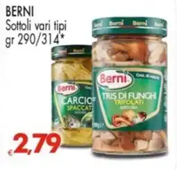 Despar BERNI Sottoli vari tipi offerta