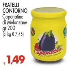 Despar FRATELLI CONTORNO Caponatina di Melanzane offerta