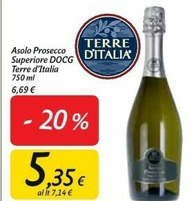 Carrefour Market Prosecco offerta