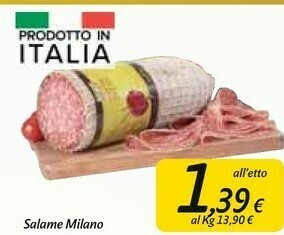 Carrefour Market Salame milano offerta