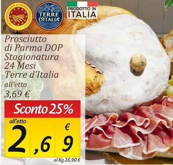 Carrefour Market Prosciutto di parma offerta