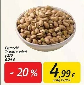 Carrefour Market Pistacchi offerta