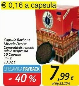 Carrefour Market Cialde caffè offerta