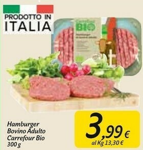 Carrefour Market Hamburger offerta