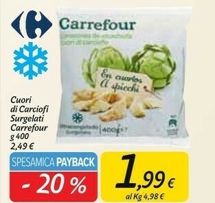 Carrefour Market Carciofi offerta