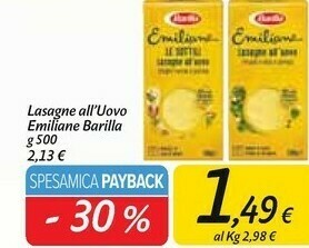 Carrefour Market Pasta all'uovo offerta
