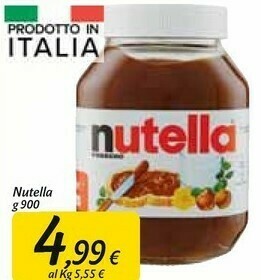 Carrefour Market Nutella offerta