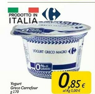Carrefour Market Yogurt greco offerta