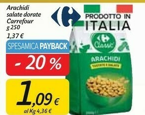 Carrefour Market Arachidi offerta