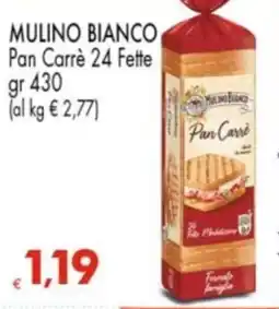 Despar MULINO BIANCO Pan Carrè 24 Fette offerta