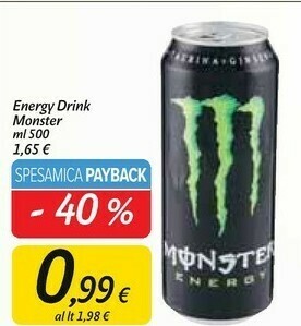 Carrefour Market Energy drink offerta