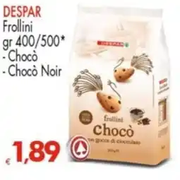 Despar DESPAR Frollini - Chocò - Chocò Noir offerta