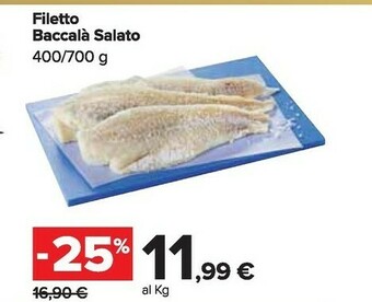 Carrefour Market Baccalà offerta