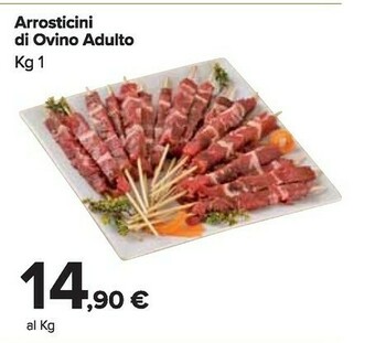 Carrefour Market Arrosticini offerta