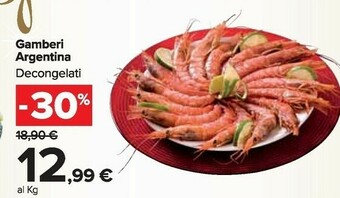 Carrefour Market Gamberi offerta