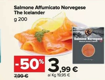 Carrefour Market Salmone affumicato offerta