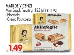 Despar MATILDE VICENZI Mini Snack Farciti offerta