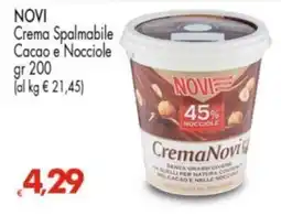 Despar NOVI Crema Spalmabile Cacao e Nocciole offerta