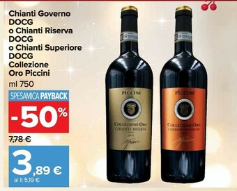 Carrefour Market Chianti offerta
