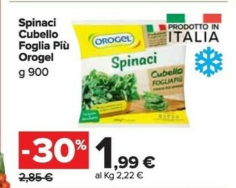 Carrefour Market Spinaci offerta