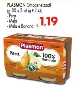 Despar PLASMON Omogeneizzati offerta