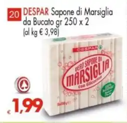 Despar DESPAR Sapone di Marsiglia da Bucato offerta