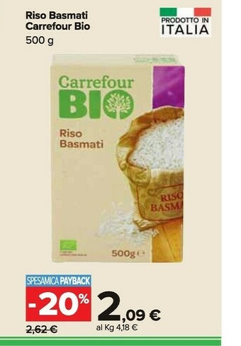 Carrefour Market Riso basmati offerta