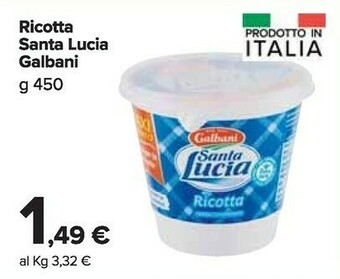 Carrefour Market Ricotta offerta